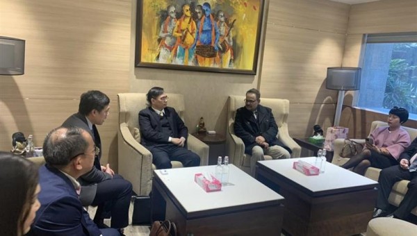 Đoàn công tác Học viện Chính trị quốc gia Hồ Chí Minh thăm cơ quan nghiên cứu India Foundation
