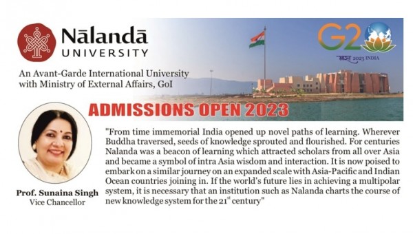 Học bổng ASEAN tại trường Đại học Nalanda năm 2023