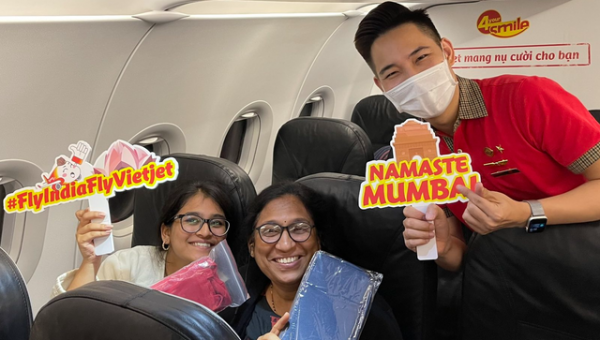 Vietjet mở bán vé 0 đồng bay đến Ấn Độ