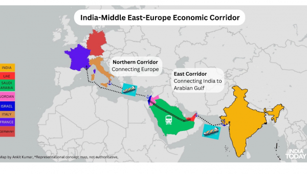 Hành lang kinh tế Ấn Độ-Trung Đông-Châu Âu: Câu trả lời cho BRI của Trung Quốc