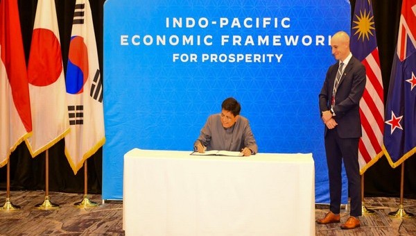 Ấn Độ ký hiệp ước phục hồi chuỗi cung ứng IPEF