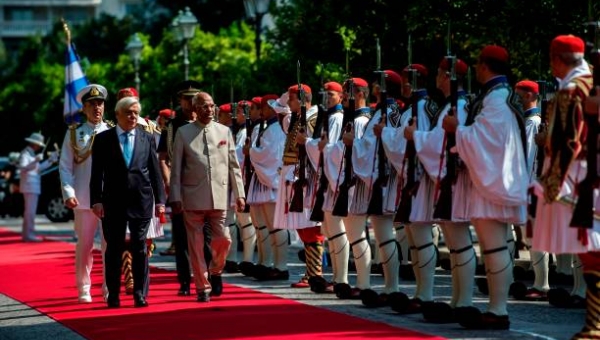 Tổng thống Ấn Độ Ram Nath Kovind đưa ra chính sách châu Âu của Ấn Độ tại Athens