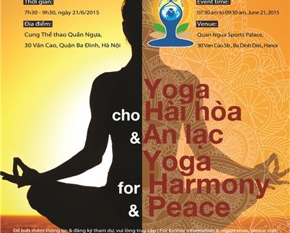 Ngày Quốc tế Yoga lần thứ nhất