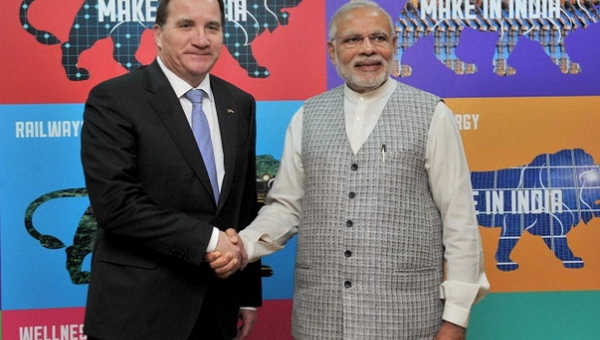 Ấn Độ-Thụy Điển tăng cường hợp tác trong các vấn đề chiến lược