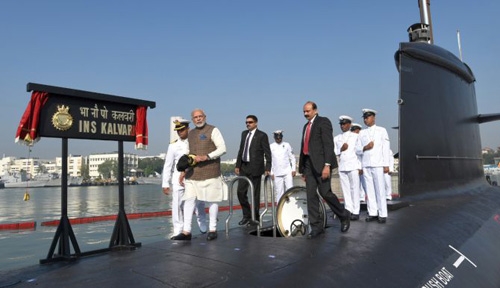 Hải quân Ấn Độ được trang bị tàu ngầm thế hệ mới