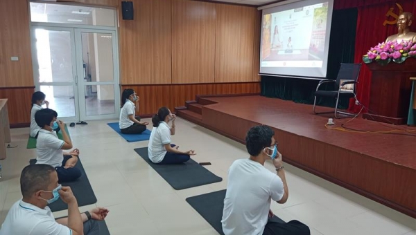 Học viện Chính trị quốc gia Hồ Chí Minh hưởng ứng ngày Quốc tế Yoga