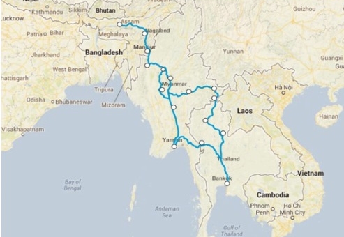 Sắp thông xe đường cao tốc nối Ấn Độ với Myanmar và Thái Lan