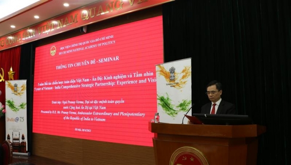 Phát biểu đề dẫn tại Tọa đàm: 5 năm mối quan hệ đối tác chiến lược toàn diện Việt Nam - Ấn Độ