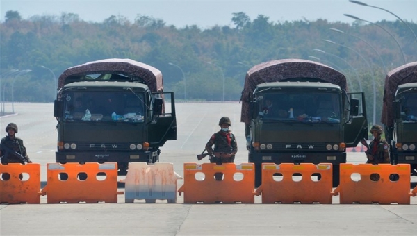 Ấn Độ bày tỏ “quan ngại sâu sắc” về cuộc đảo chính quân sự ở Myanmar