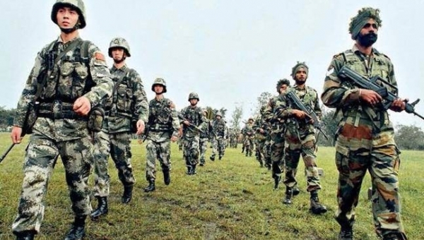 200 binh sĩ Ấn Độ và Trung Quốc chuẩn bị trận chung chống khủng bố