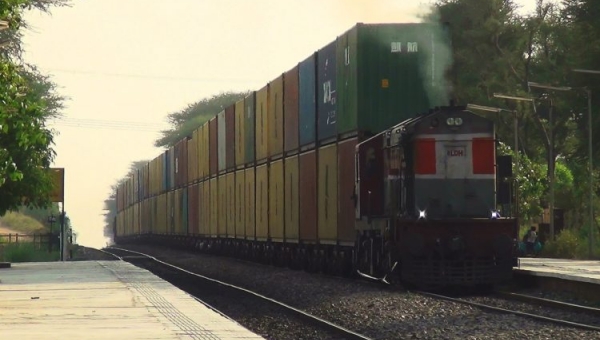 Ấn Độ chạy thử nghiệm tàu hàng trên hành lang vận chuyển đường sắt Dhaka – Istanbul