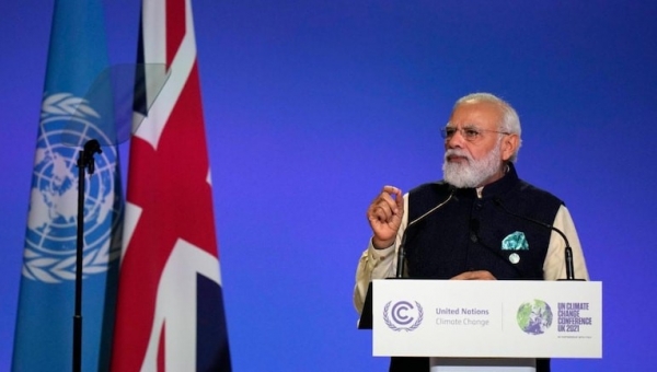 Thủ tướng Modi công bố 5 cam kết của Ấn Độ tại COP26