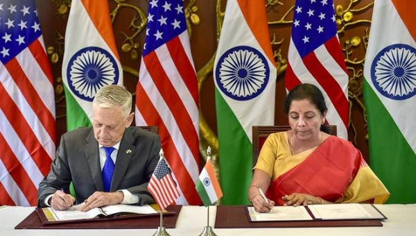 Đối thoại 2 + 2: lợi ích của Ấn Độ được bảo đảm trong hiệp ước mới