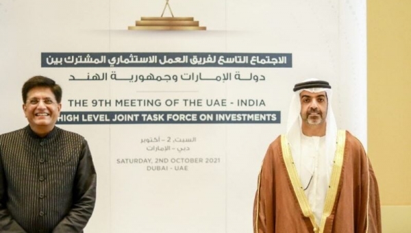 Ấn Độ, UAE vạch ra lộ trình đầu tư