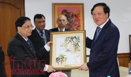 Đoàn đại biểu Tòa án Nhân dân Tối cao Việt Nam thăm Ấn Độ
