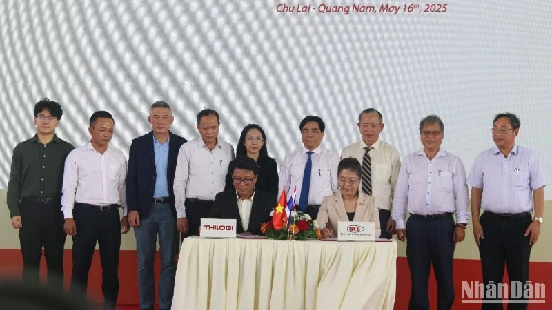 Mở tuyến hàng hải trực tiếp Chu Lai-Ấn Độ