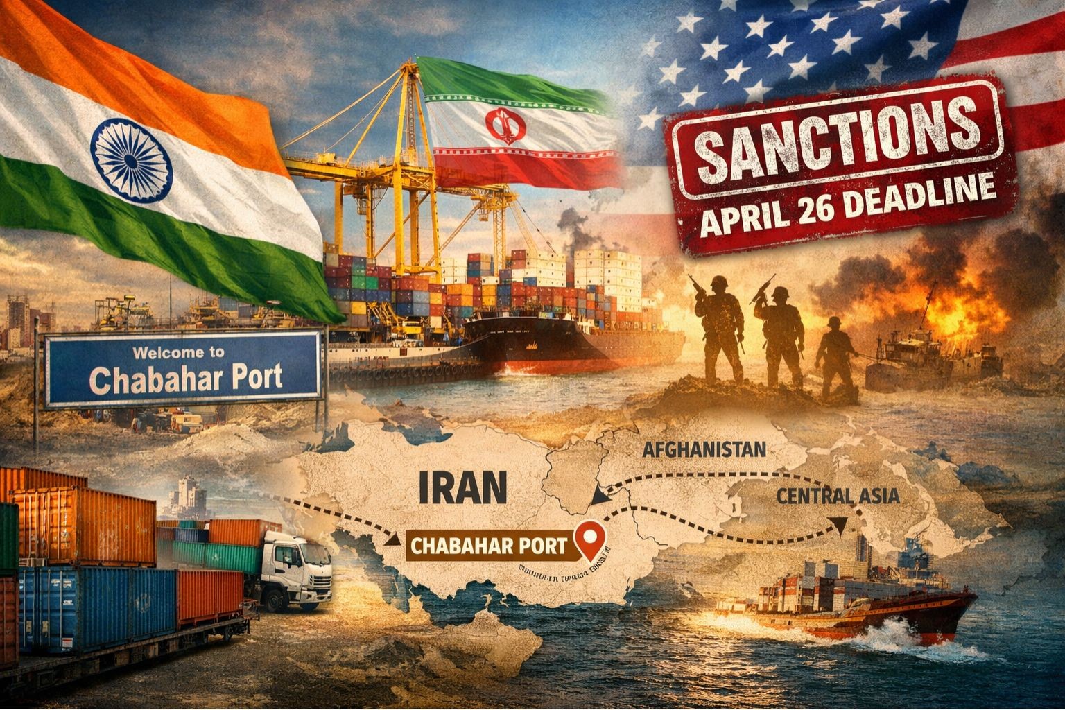 Chabahar: lựa chọn chiến lược của Ấn Độ trước trừng phạt Mỹ