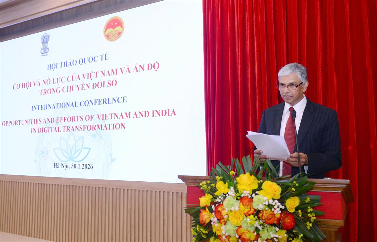 Phát biểu của Ngài Periasamy Kumaran, Thứ trưởng Bộ Ngoại giao Ấn Độ tại Hội thảo