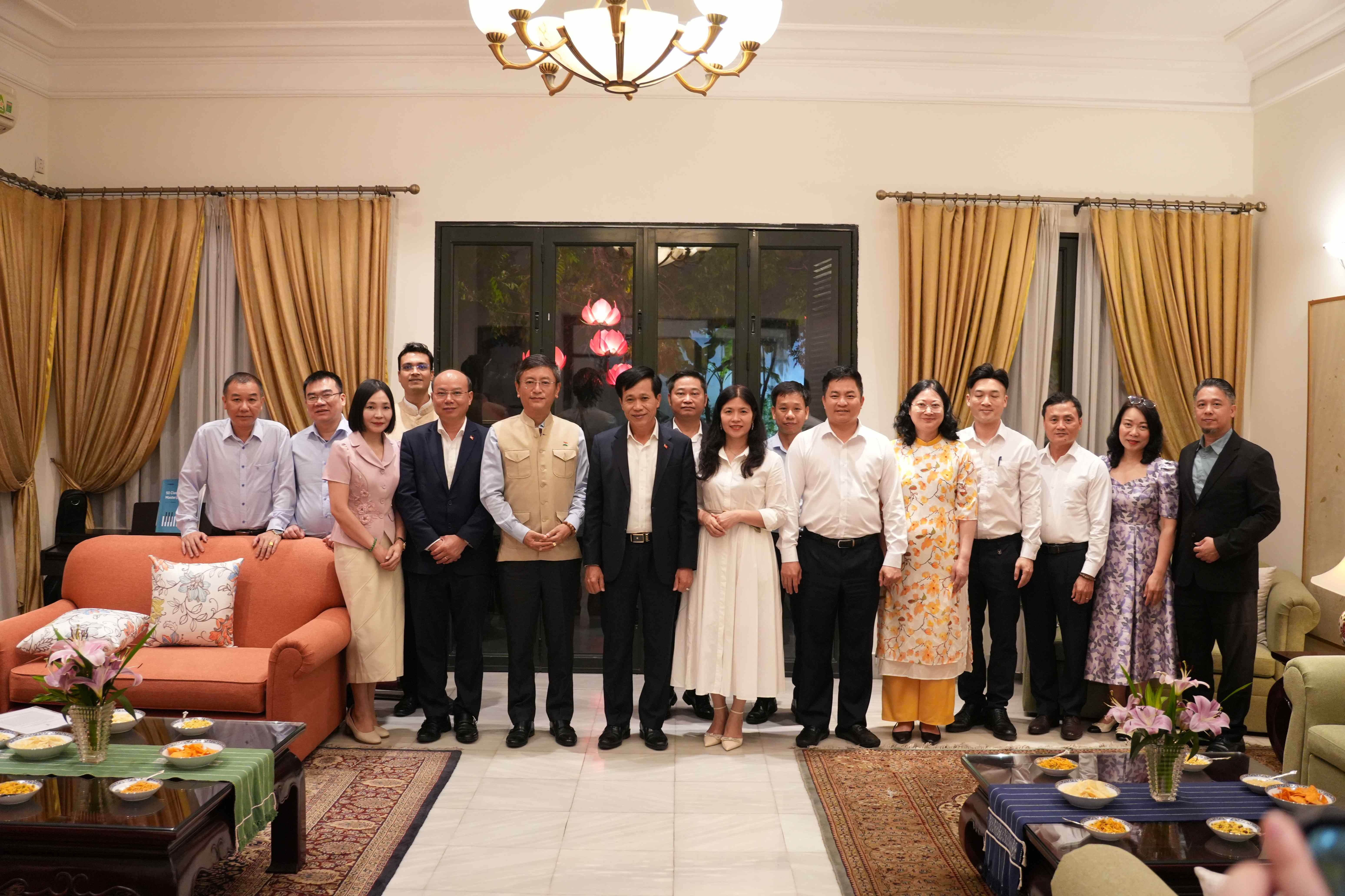 Đại sứ Ấn Độ tiếp đoàn Học viện Chính trị quốc gia Hồ Chí Minh