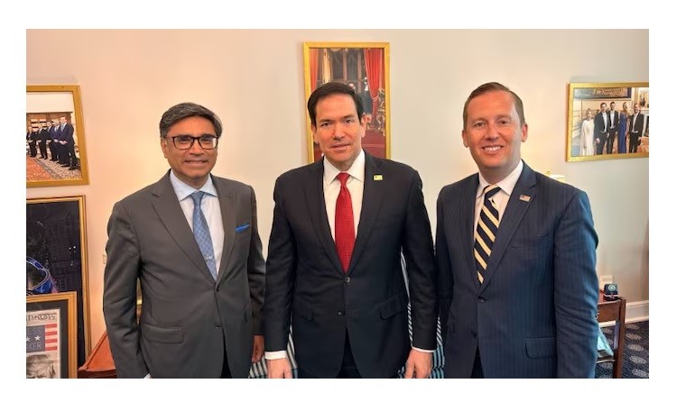 Ngoại trưởng Mỹ Marco Rubio sắp thăm Ấn Độ sau cuộc gặp với Thứ trưởng Ngoại giao Ấn Độ Vikram Misri