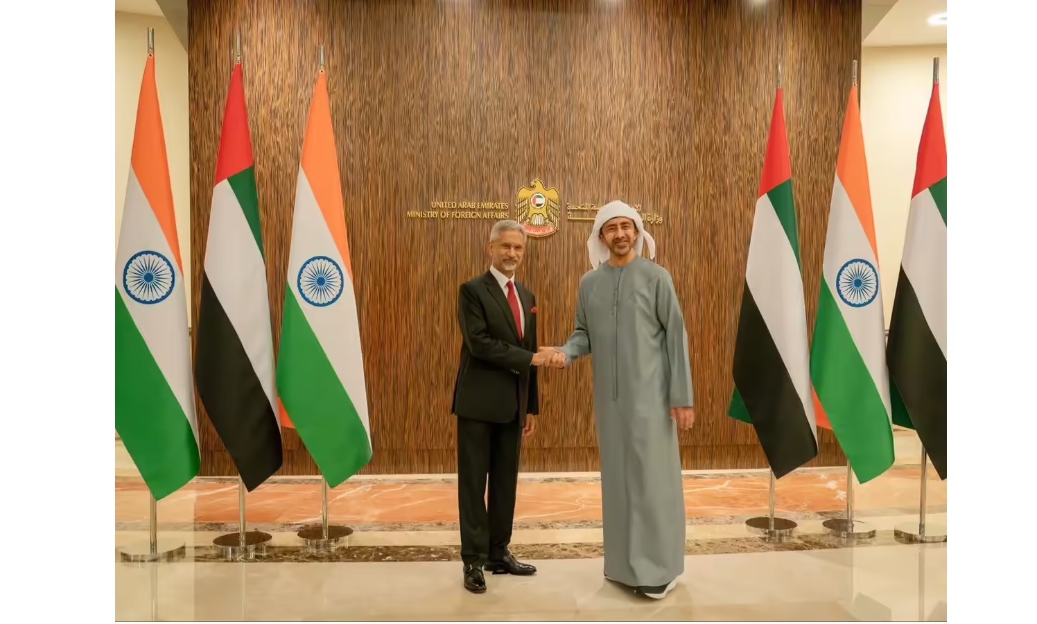 Ngoại trưởng Ấn Độ thăm Abu Dhabi, trao đổi với lãnh đạo UAE về tình hình Tây Á