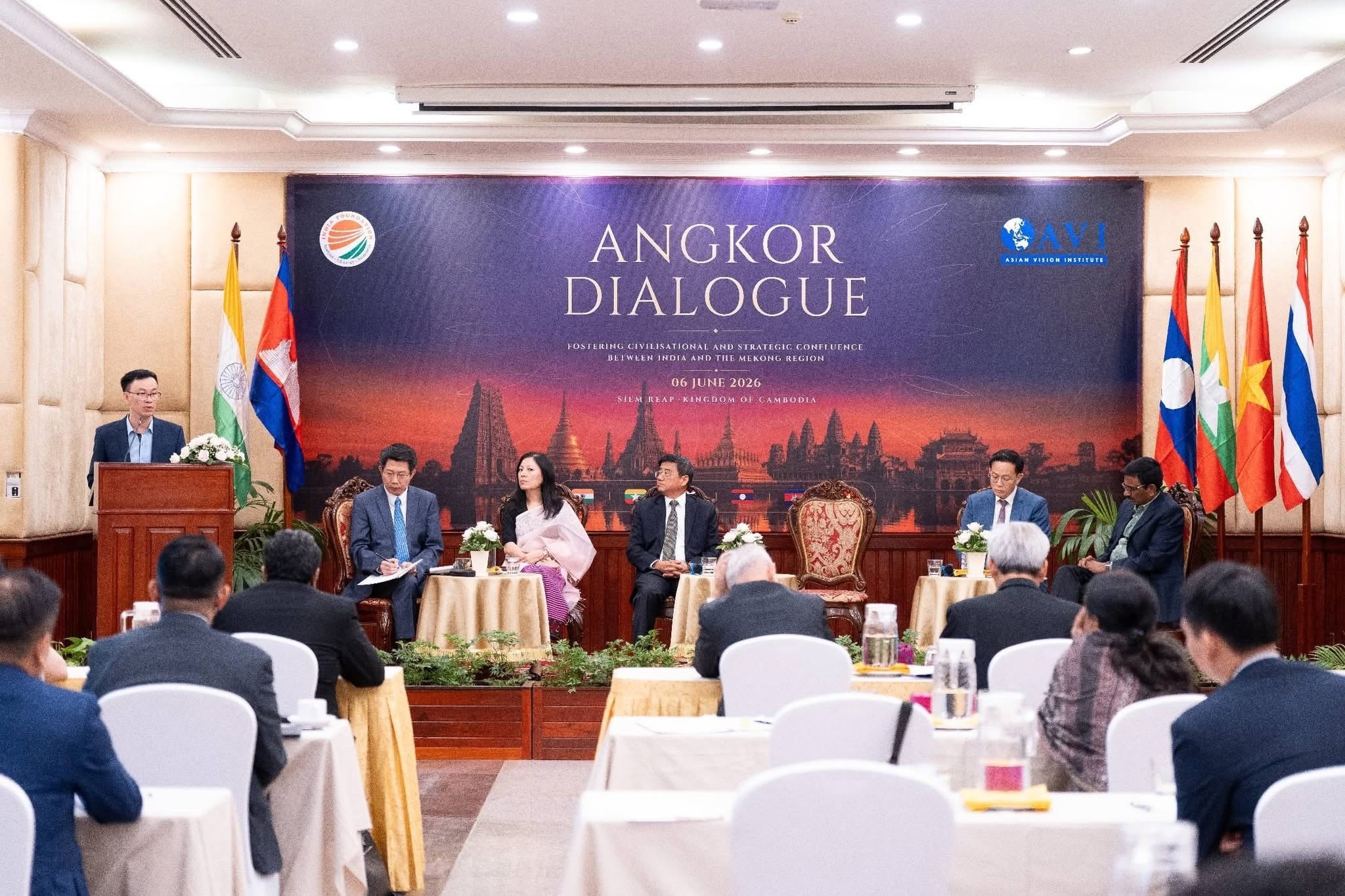 Cán bộ Học viện Chính trị quốc gia Hồ Chí Minh tham dự Hội nghị “Angkor Dialogue” về hợp tác Ấn Độ - Mekong