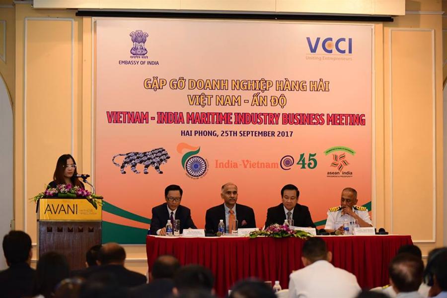 Gặp gỡ doanh nghiệp Việt Nam và Ấn Độ trong lĩnh vực hàng hải