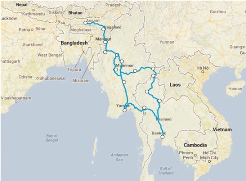 Sắp thông xe đường cao tốc nối Ấn Độ với Myanmar và Thái Lan