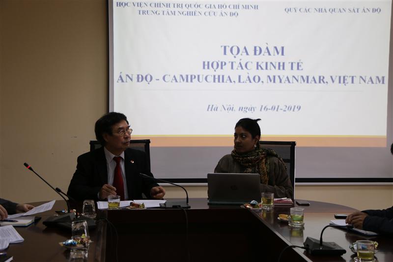 Tọa đàm khoa học Hợp tác kinh tế Ấn Độ - CLMV