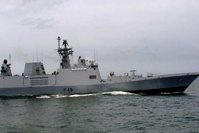 Tàu chiến INS Sahyadri của Hải quân Ấn Độ cập cảng Philippines