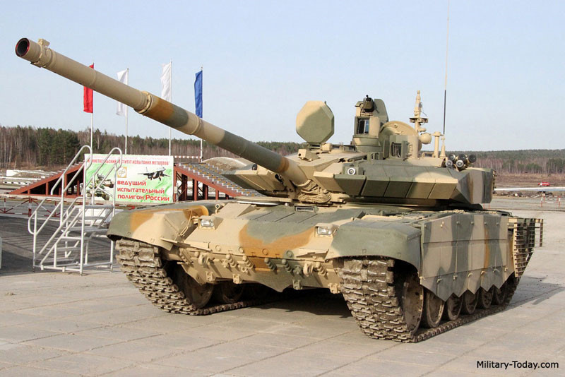Chính phủ Ấn Độ phê duyệt quyết định mua 464 xe tăng T-90MS của Nga